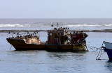 Schiffswrack im Hafen von Port Nolloth